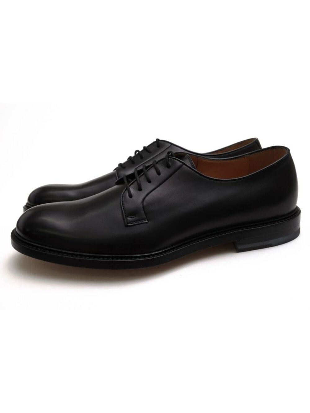 Gucci Shoes Business Leather Black Plain Toe Sole